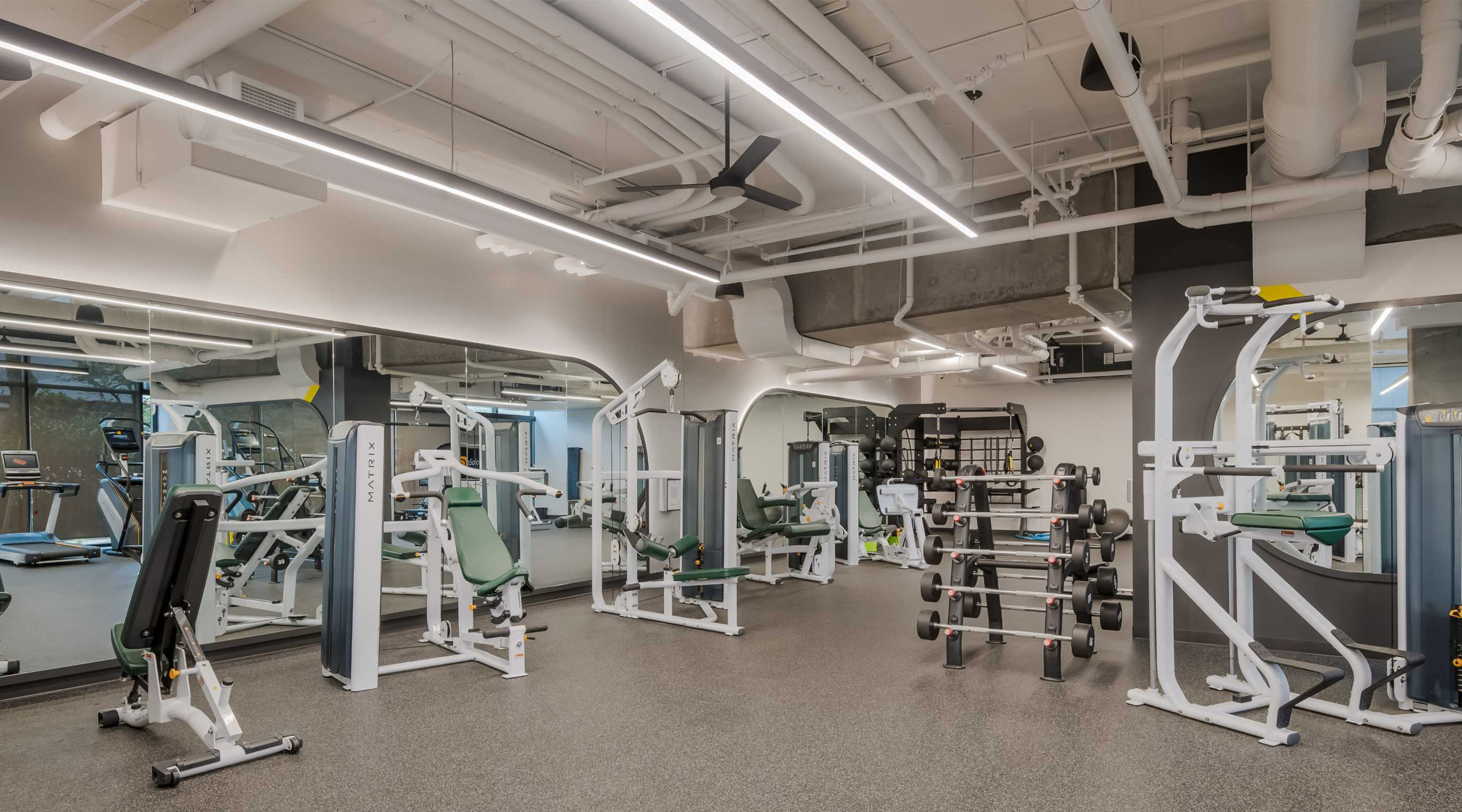 A state-of-the-art fitness center